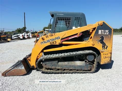 mustang skidsteer model identification